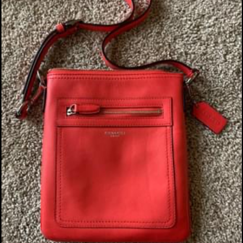 Coach leather crossbody